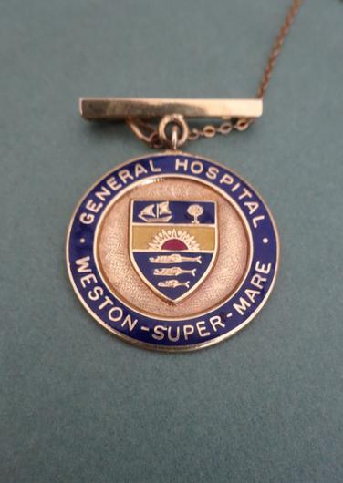 Weston-Super-Mare General Hospital,9ct Gold Prize Medal