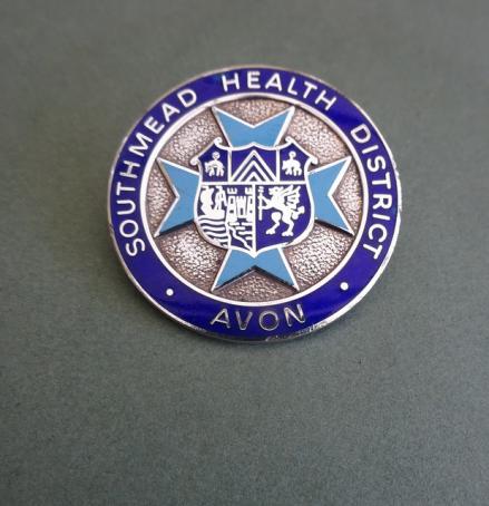 Southmead Health District Avon Bristol, Silver Nurses badge