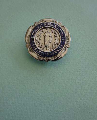 General Nursing Council for England & Wales,Chrome SRN,RMN,RNMD Badge