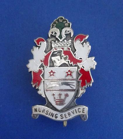 Solihull Nursing Service,District Nurses Cap Badge