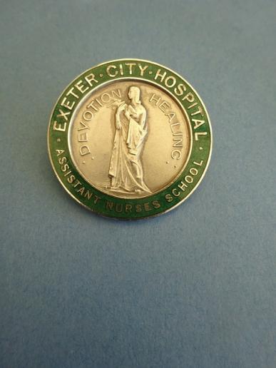 Exeter City Hospital,Assistant Nurses School Badge