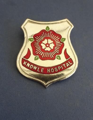 Knowle Hospital Fareham Hampshire,Mental Nurses badge