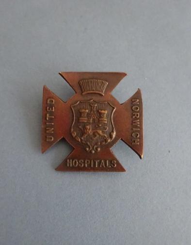 United Norwich Hospitals Nurses Badge