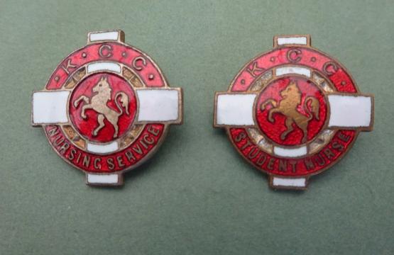 Kent County Council Nursing Service/Student Nurse Badges