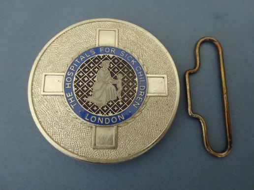 The Hospital For Sick Children London,Great Ormond Street, Nurses Belt Buckle