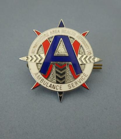 Oxfordshire Area Health Authority Ambulance Service,Cap badge