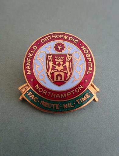 Manfield Orthopaedic Hospital Northampton,Nurses Badge