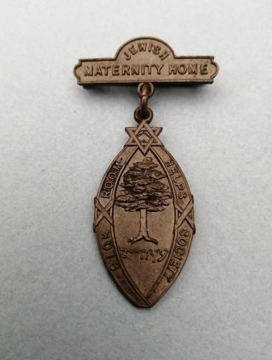 Jewish Maternity Home,Whitechapel London,Midwives Badge