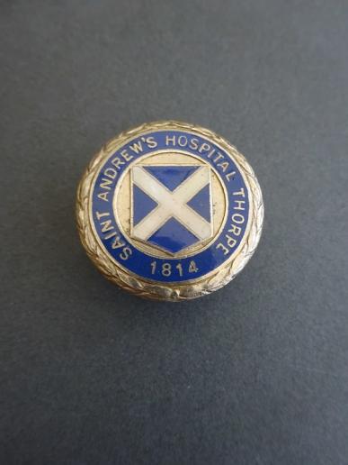 Saint Andrew's Hospital Thorpe Norwich,Mental Nurses Badge