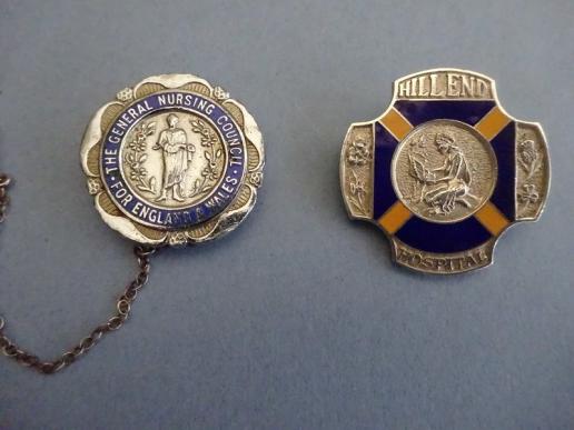 Hill End Hospital St Albans,General Nursing Council pair