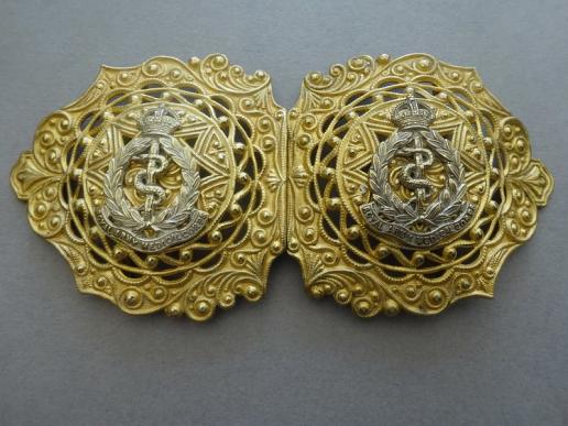 Royal Army Medical Corps, Nurses/Sweetheart belt buckle