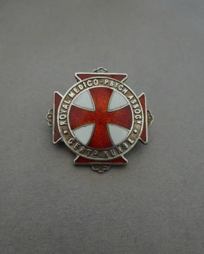 Royal Medico Psychological Association,Silver members badge