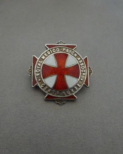 Royal Medico Psychological Association,Silver members badge