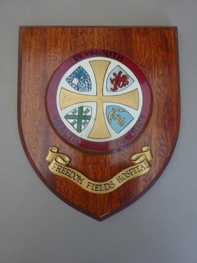 Freedom Fields Hospital Plymouth,Wooden Wall Plaque