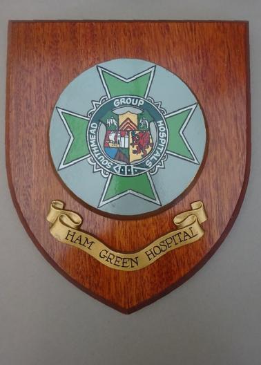 Southmead Group Hospitals Bristol,Ham Green Hospital wall plaque