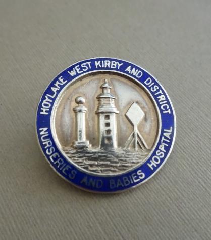Hoylake West Kirby and District Nurseries and Babies Hospital, silver badge
