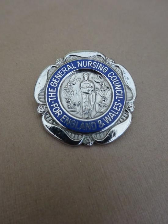 General Nursing Council for England & Wales.Registered Nurse Mental Subnormality badge