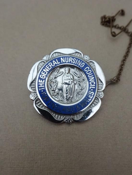 General Nursing Council for England & Wales.State Registered Mental Nurse badge