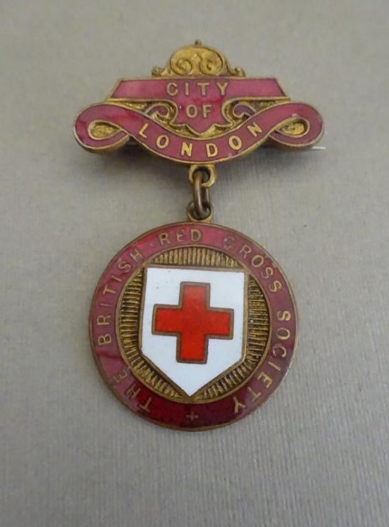 British Red Cross Society County Badge,City Of London