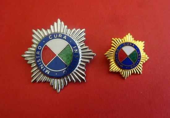 United Kingdom Nurses Registration Badge and miniature