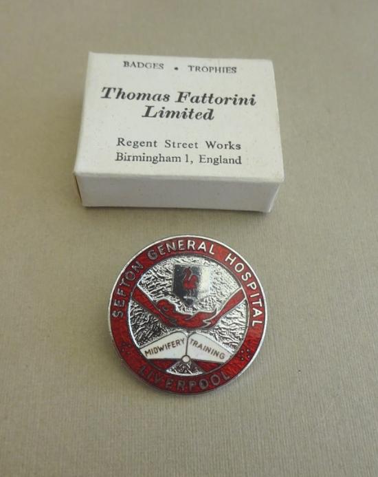 Sefton General Hospital Maternity Training,Midwives badge
