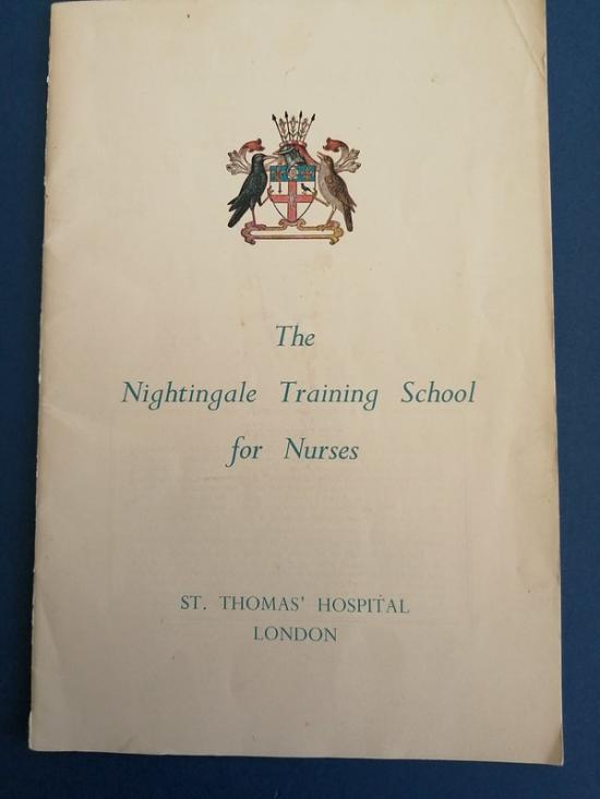 Nursing Prospectus Booklet,Nightingale Training School for Nurses