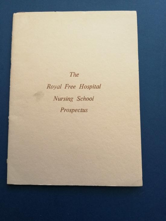 Nursing School Prospectus Booklet,The Royal Free Hospital