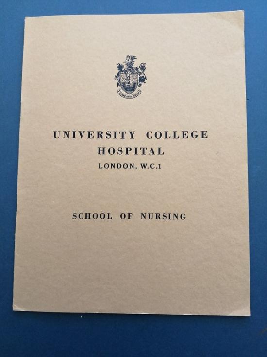 Nursing Prospectus Booklet,University College Hospital