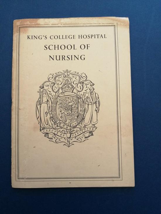 Nursing School Prospectus Booklet,King's College Hospital