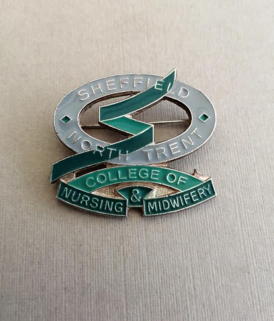 Sheffield North Trent College of Nursing & Midwifery. Nurses Badge