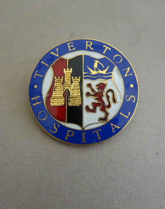 Tiverton Hospitals,Nurses Badge