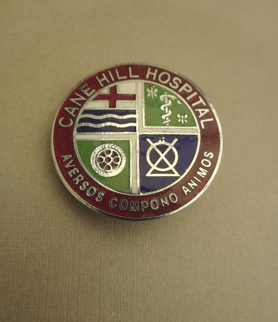 Cane Hill Hospital,Mental Nurses Badge