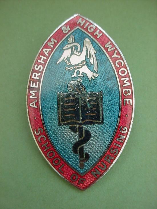 Amersham & High Wycombe School of Nursing,Nurses Badge