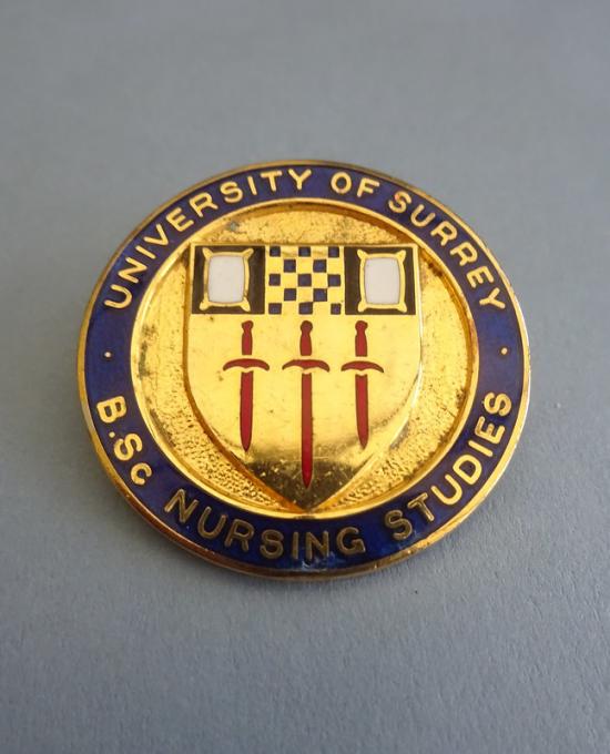 University of Surrey,BSc Nursing Studies, nurses badge