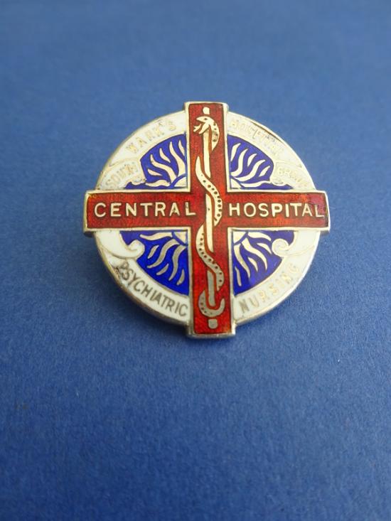 Central Hospital Warwick,Silver Mental Nurses badge