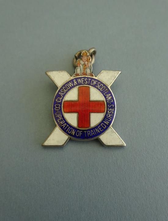 Glasgow & Western Scotland Cooperation of Nurses,Silver Nurses Badge