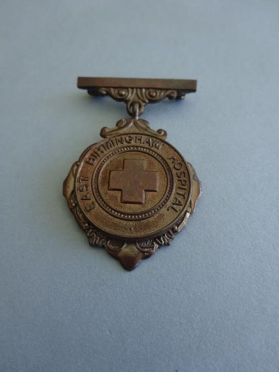 East Birmingham Hospital,Bronze Nurses Prize medal