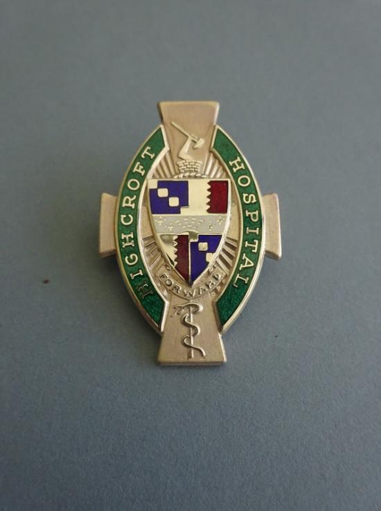 Highcroft Hospital Birmingham ,SEN(M) Badge