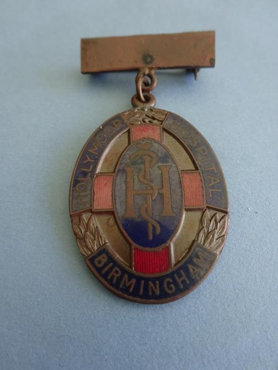 Hollymoor Hospital Birmingham,Prize medal