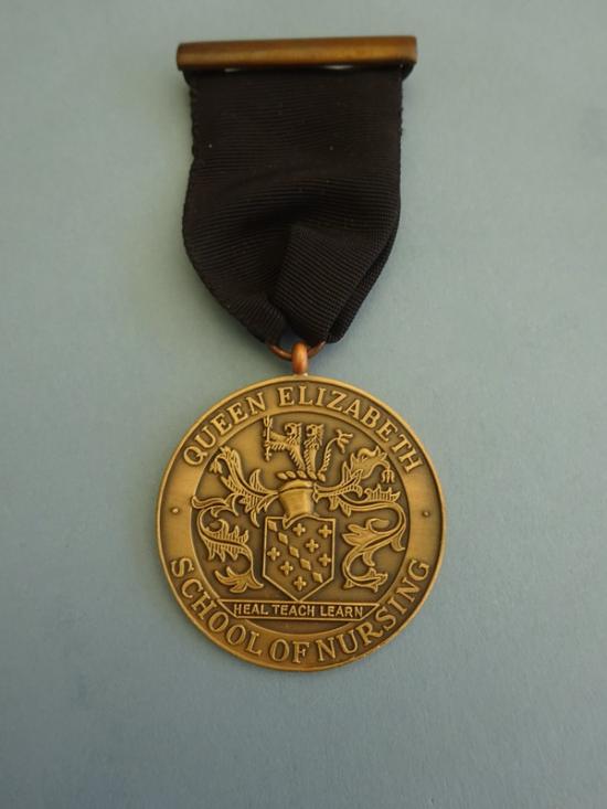 Queen Elizabeth School of Nursing Birmingham Nurses Bronze Medal