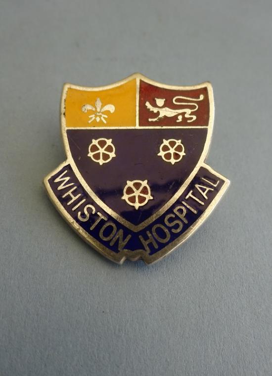 Whiston Hospital,silver Registered Nurse badge