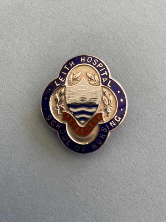 Leith Hospital School,of Nursing,Silver Nurses badge