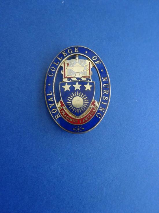 Royal College of Nursing Silver dress badge 1946 -1963