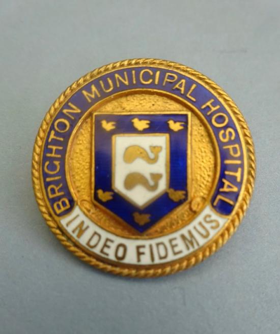 Brighton Municipal Hospital,Nurses Badge