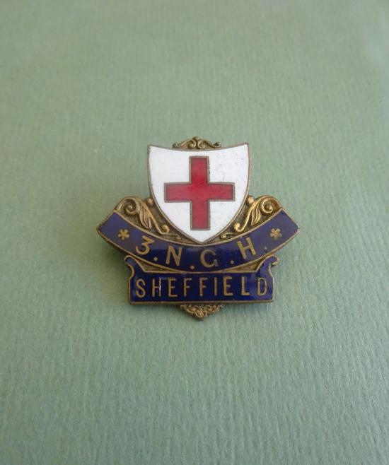 WW1 3rd Northern General Hospital Sheffield,War Workers badge