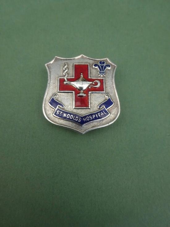 St Woolos Hospital Newport,silver Nurses Badge