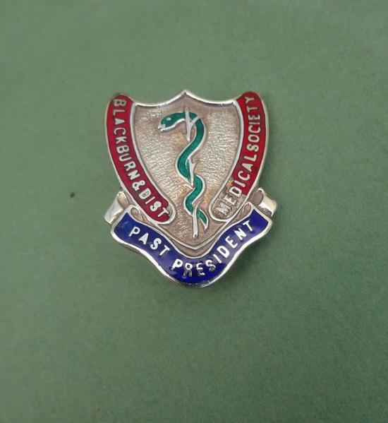 Blackburn & District Medical Society,Silver Past President badge