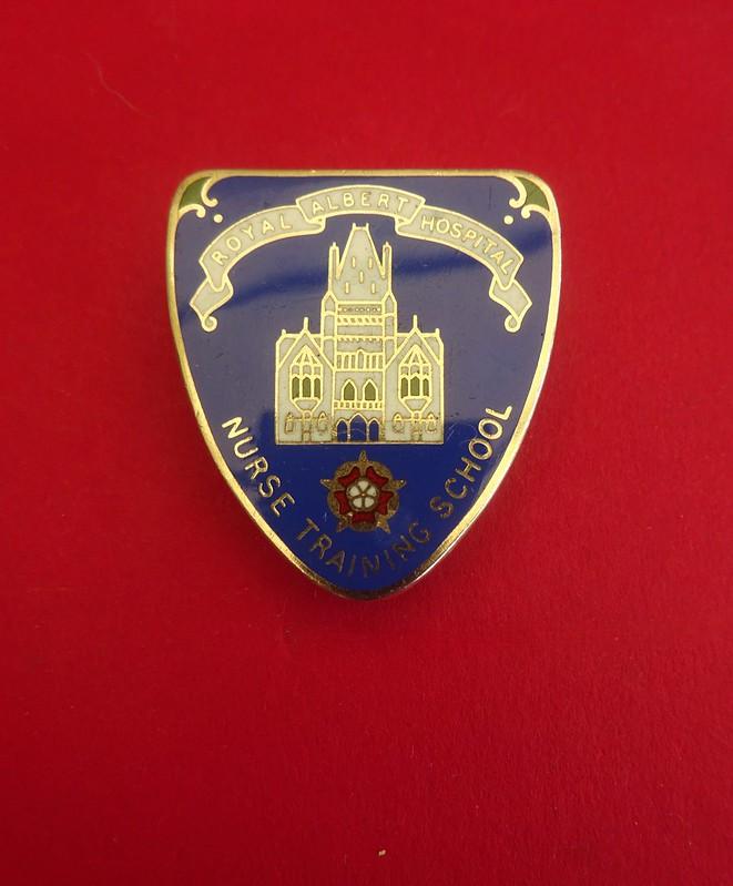 Royal Albert Hospital Lancaster, silver Learning Disabilities Nurses Badge