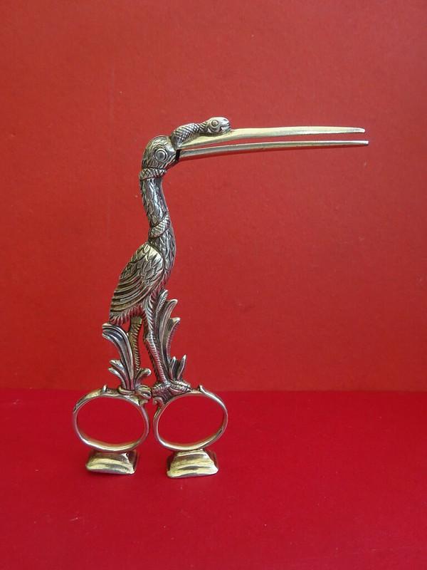 Midwifery Silver Stork Umbilical Chord Clamps