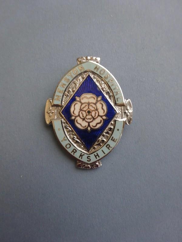 Menston Hospital Yorkshire,RMN badge